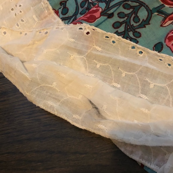 Strapless floral midi dress - Picture 7 of 8